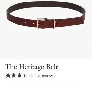 MM.LeFluer belt Italy xs mahogany.